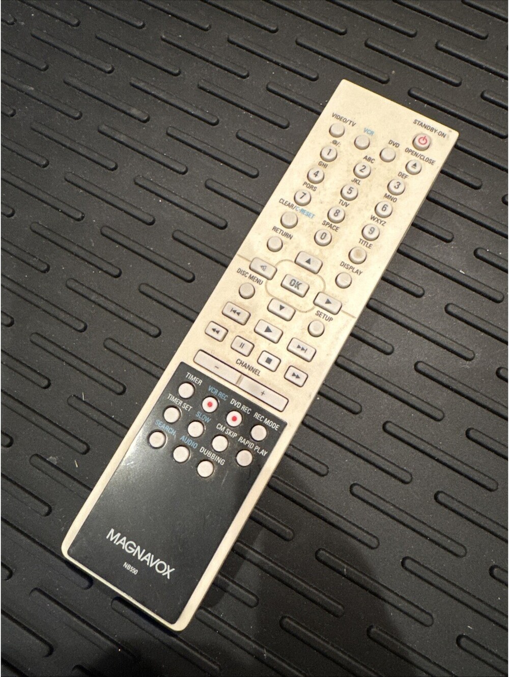 Genuine Magnavox NB550 OEM DVD/VCR Remote Control WORKS